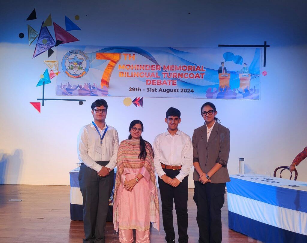 THE 7th MOHINDER MEMORIAL BILINGUAL TURNCOAT DEBATE vivek high school